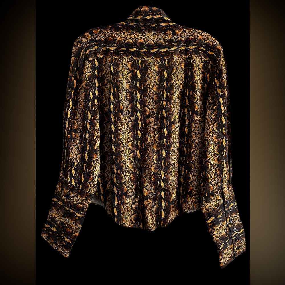 ALEXA CHUNG | Snake Print Blouse - Picture 6 of 9